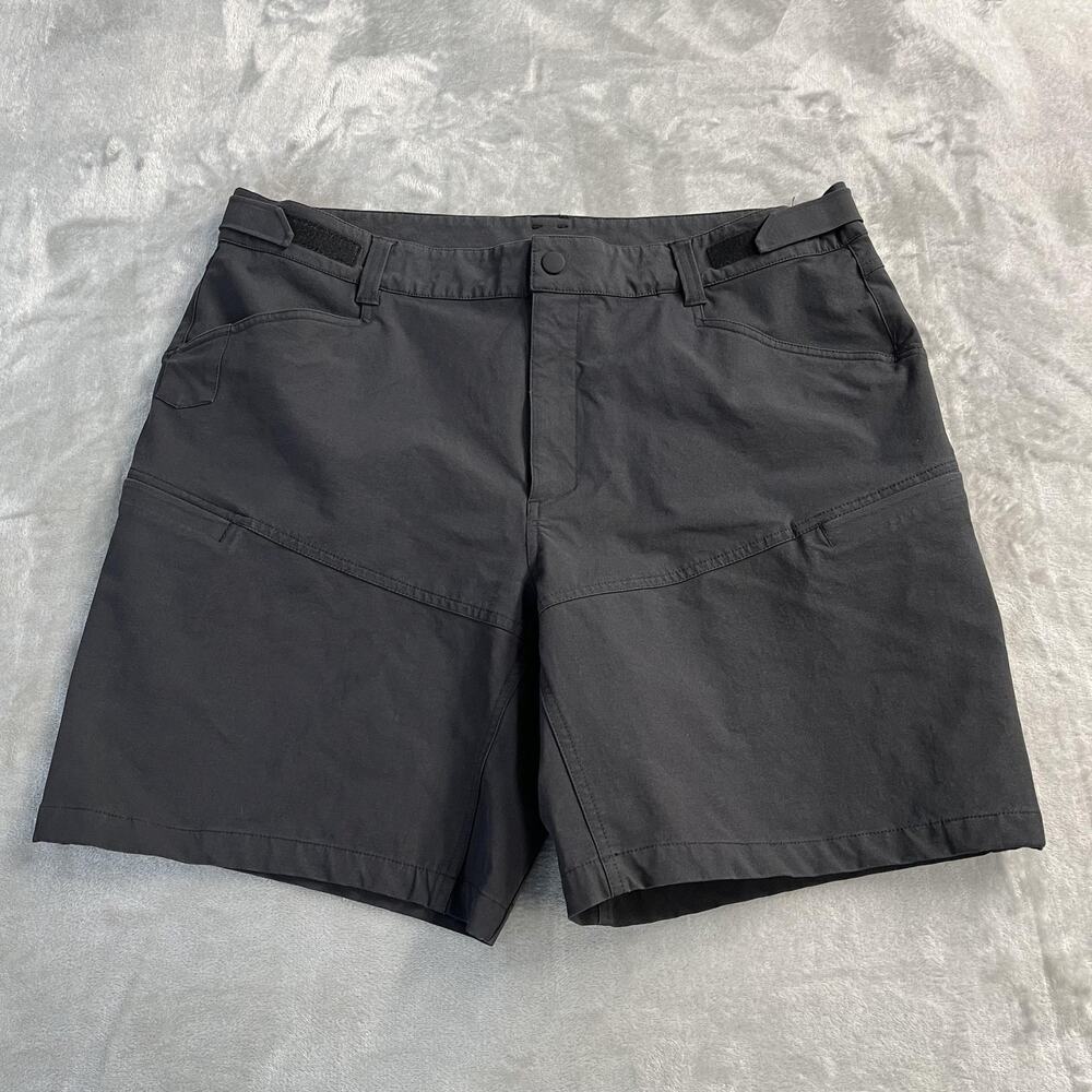 Ten Thousand Chino Shorts Mens 36 Gray‎ Athletic Stretch Adjustable Waist Casual